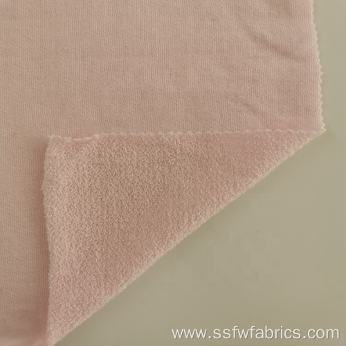 Wear Comfortably Breathable Fleece Cotton Fabric